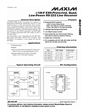 DataSheet MAX1489E pdf